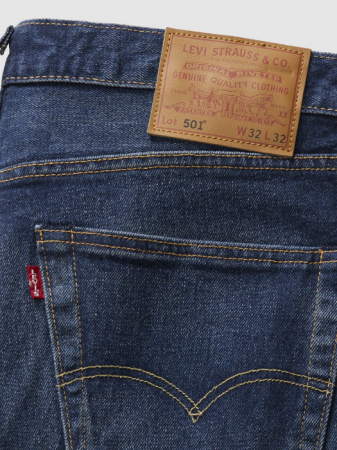 Levi's Blugi Albastri 501 Regular Barbati [3]