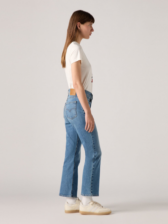 Levi's Blugi Albastri 725 Kick Boot Femei [2]