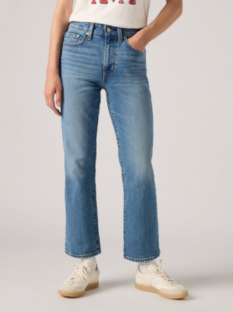 Bootcut - Levi's Blugi Albastri 725 Kick Boot Femei