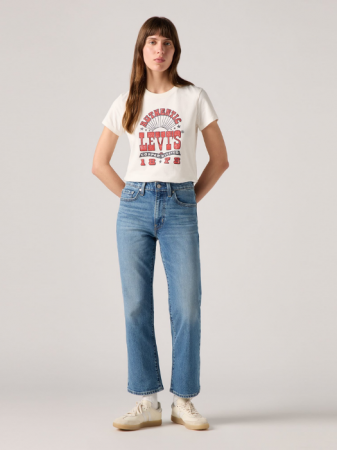 Levi's Blugi Albastri 725 Kick Boot Femei [3]