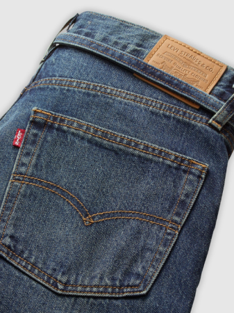 Levi's Blugi Navy Xl Straight Straight Femei [5]