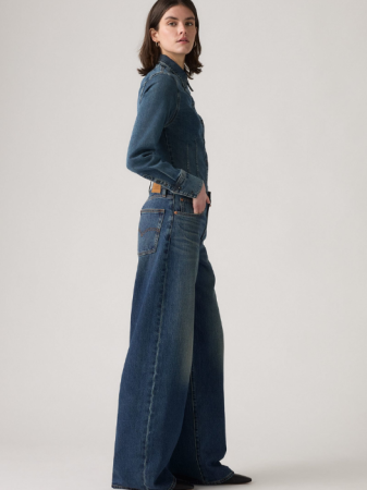 Levi's Blugi Navy Xl Straight Straight Femei [2]
