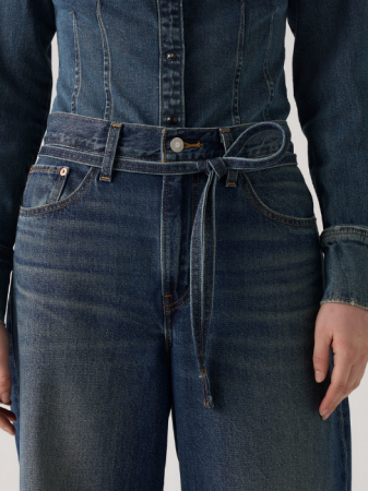 Levi's Blugi Navy Xl Straight Straight Femei [4]