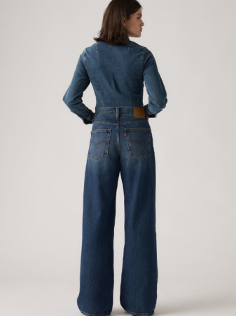 Levi's Blugi Navy Xl Straight Straight Femei [3]