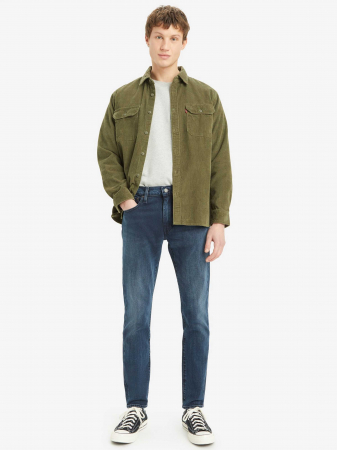 Levi's Мужские Джинсы Темно-Синие 512 Slim Taper [3]