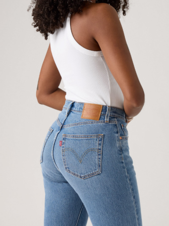 Levi's Blugi Albastri 501 Curve Straight Femei [5]
