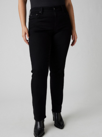 Levi's Blugi Negri 724 Straight Femei [9]