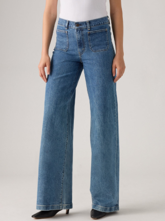 Levi's Blugi Albastri 728 Slim Femei [3]