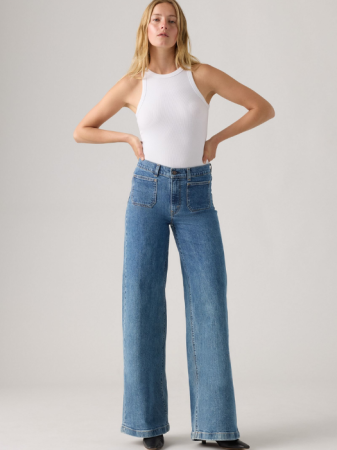 ДЖИНСЫ - Levi's Джинсы Mosey Mid Stone 728 Slim