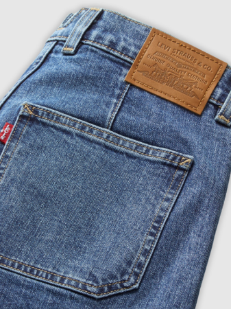 Levi's Blugi Albastri 728 Slim Femei [5]