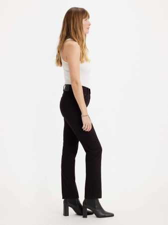 Levi's Blugi Negri 724 Straight Femei [2]