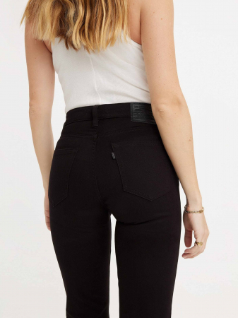 Levi's Blugi Negri 724 Straight Femei [3]