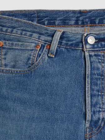 Levi's Blugi Albastri 501 Regular Barbati [7]