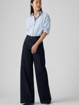 Levi's Blugi Indigo 728 Wide Leg Femei [2]