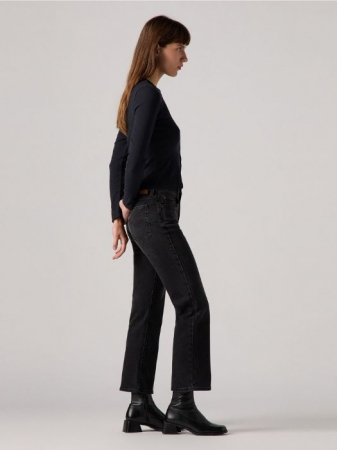 Levi's Blugi Gri Inchis 725 Bootcut Femei [2]