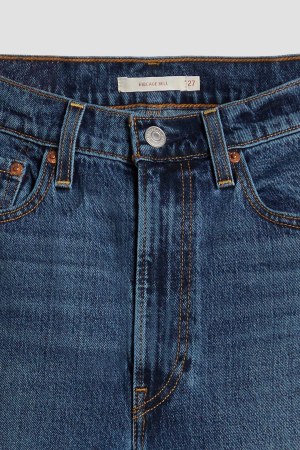 Levi's Blugi Albastri RIBCAGE BELL Ribcage Femei [6]