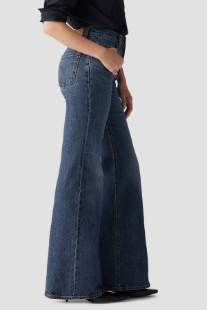 Levi's Blugi Albastri RIBCAGE BELL Ribcage Femei [2]