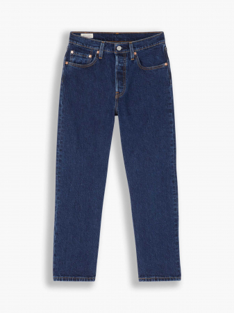 Levi's Blugi Navy 501 CROP Straight Femei [7]