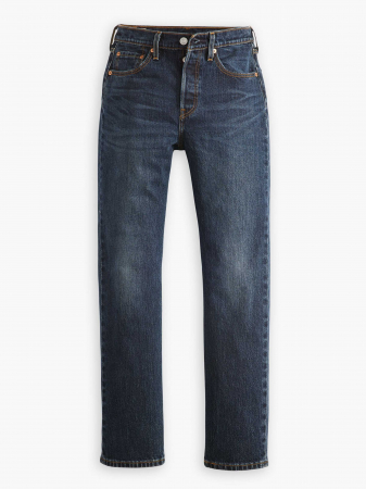 Levi's Женские Джинсы Темно-Синие 501 Straight [5]