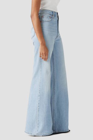 Levi's Blugi Albastri Deschisi RIBCAGE BELL Ribcage Femei [2]