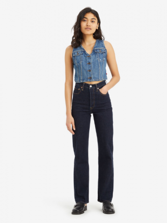 FEMEI - Levi's Blugi Indigo Ribcage Full Length Ribcage Femei