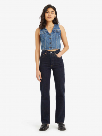 FEMEI - Levi's Blugi Indigo Ribcage Full Length Ribcage Femei