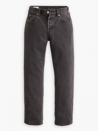 Levi's Blugi Gri Inchis 501 Straight Femei [5]