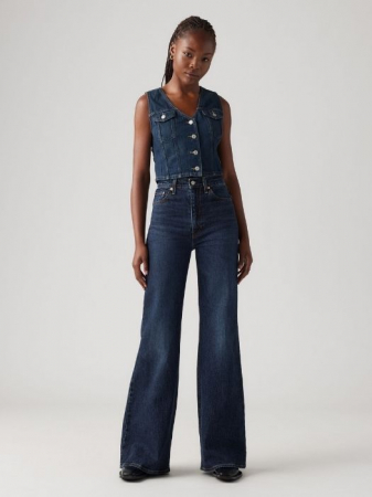 FEMEI - Levi's Blugi Navy RIBCAGE BELL Flare Femei