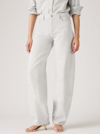 Levi's Blugi Gri Deschis Baggy Dad Barrel Barrel Femei [4]