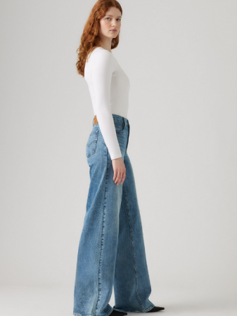 Levi's Blugi Albastri 728 Slim Femei [1]