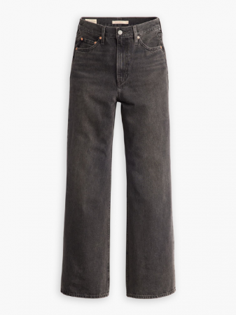 Levi's Blugi Gri Inchis Ribcage Wide Leg Ribcage Femei [5]