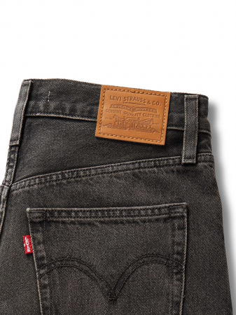 Levi's Blugi Gri Inchis Ribcage Wide Leg Ribcage Femei [6]