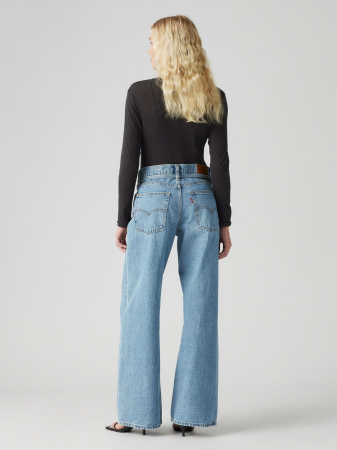 Levi's Blugi Albastri Xl Straight Straight Femei [1]