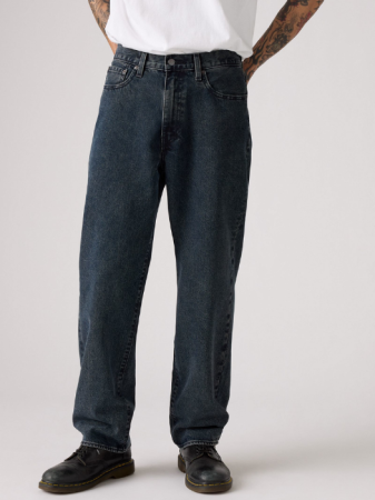 Levi's Blugi Navy 568 Loose Straight Barbati [3]