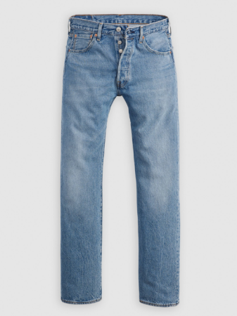Levi's Blugi Albastri Deschisi 501 93 Straight Barbati [3]