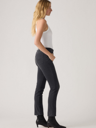 Levi's Blugi Gri Inchis 724 Straight Femei [2]