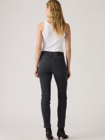 Levi's Blugi Gri Inchis 724 Straight Femei [3]
