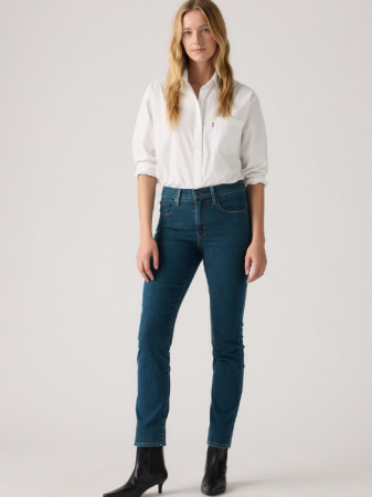 Levi's Blugi Albastri 724 Straight Femei [1]
