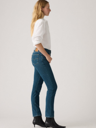 Levi's Blugi Albastri 724 Straight Femei [2]