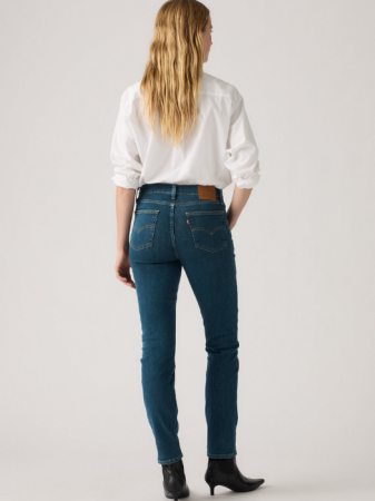 Levi's Blugi Albastri 724 Straight Femei [4]