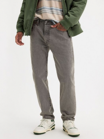 BARBATI - Levi's Blugi Gri Deschis 501 Regular Barbati