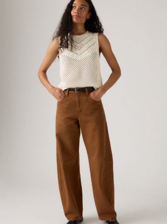 Levi's Blugi Maro Baggy Dad Barrel Barrel Femei [2]