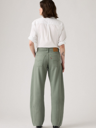 Levi's Blugi Verzi Baggy Dad Barrel Barrel Femei [3]