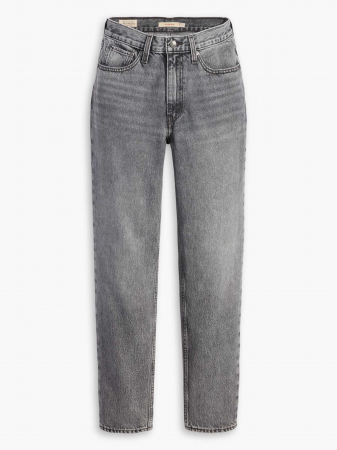 Levi's Blugi Gri Deschis 80S MOM Tapered Femei [4]