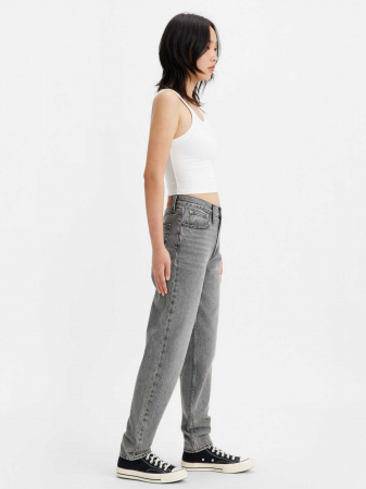Levi's Blugi Gri Deschis 80S MOM Tapered Femei [2]