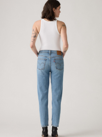 Levi's Blugi Albastri 501 Straight Femei [4]