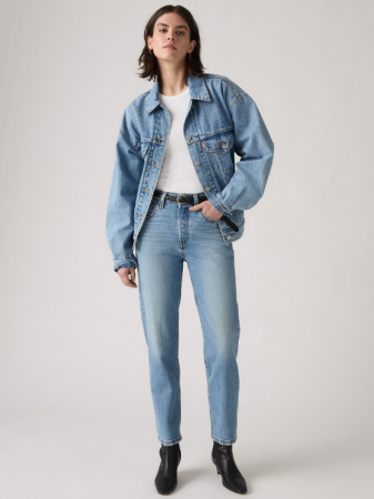 FEMEI - Levi's Blugi Albastri 501 Straight Femei