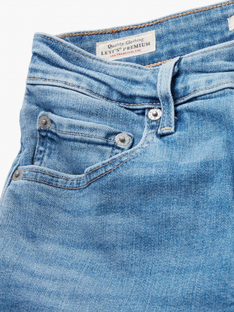 Levi's Blugi Albastri 725 Bootcut Femei [6]