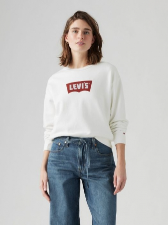 Levi's Bluza Alba Regular Femei [3]