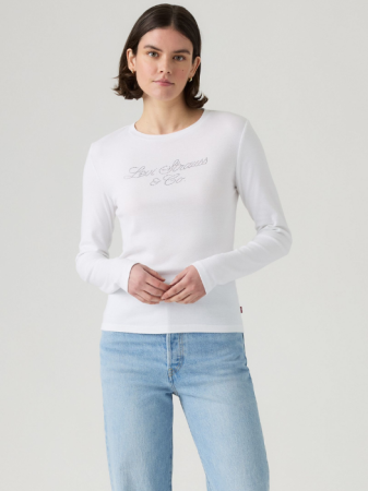 FEMEI - Levi's Bluza Alba Regular Femei